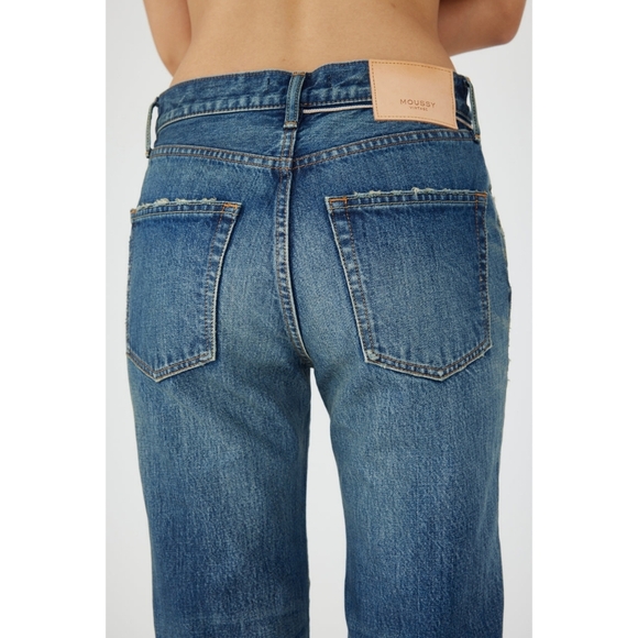 Moussy Vintage Walnut Straight Leg Jeans - Picture 9 of 15
